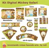 Kit Digital Mickey Safari